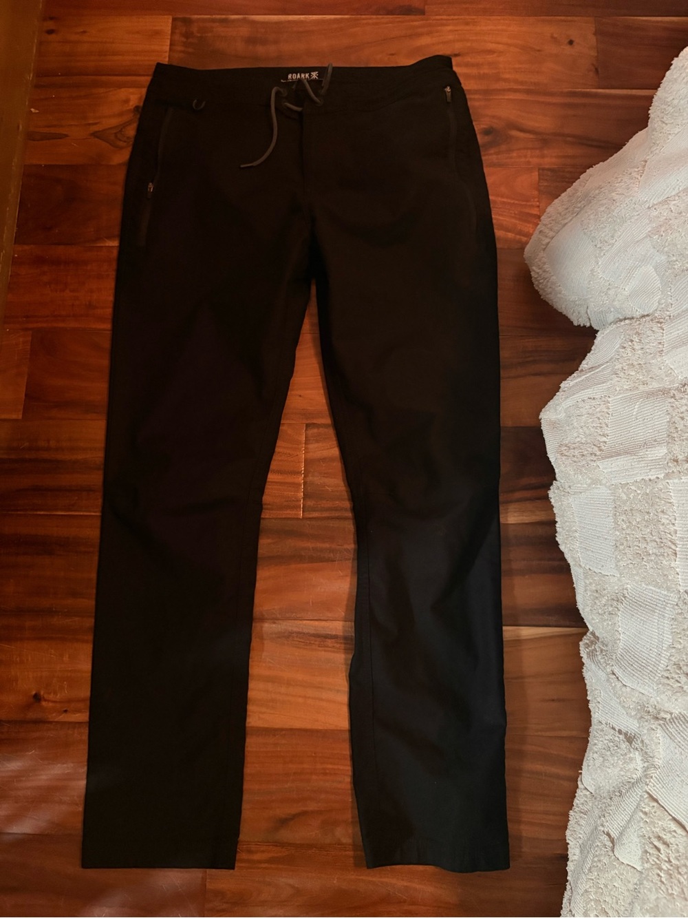 Roark Layover 2.0 Traveler Pants Men’s 32 Black Stretch Utility (1105)